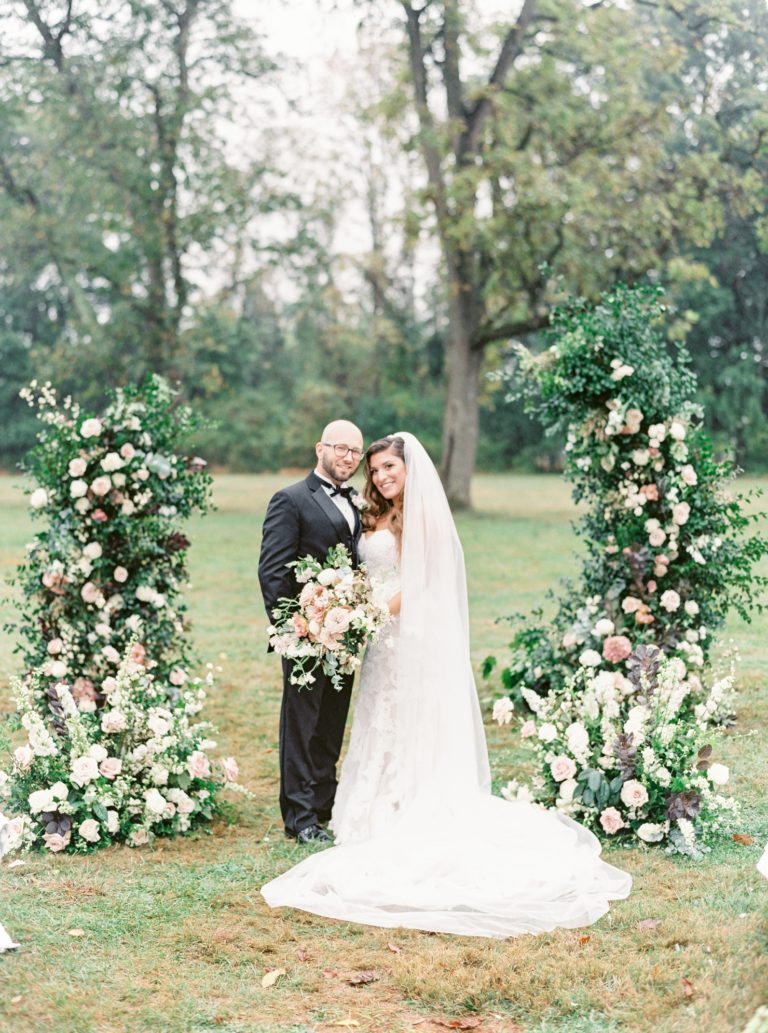 Victoria + Franc // Romantic Garden Micro- Wedding At The Inn at Barley ...